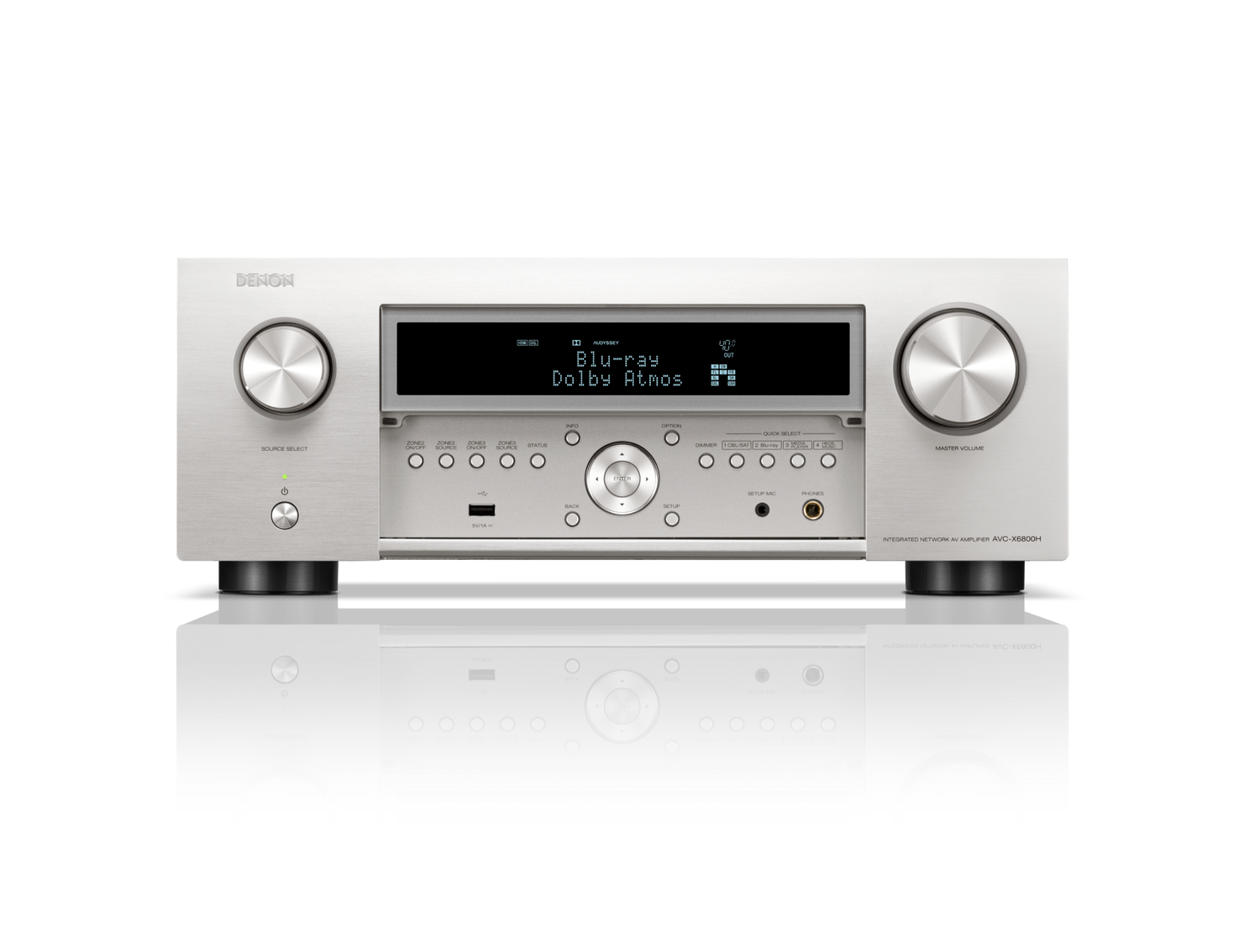 AVC-X6800H, 銀色, dynamic
