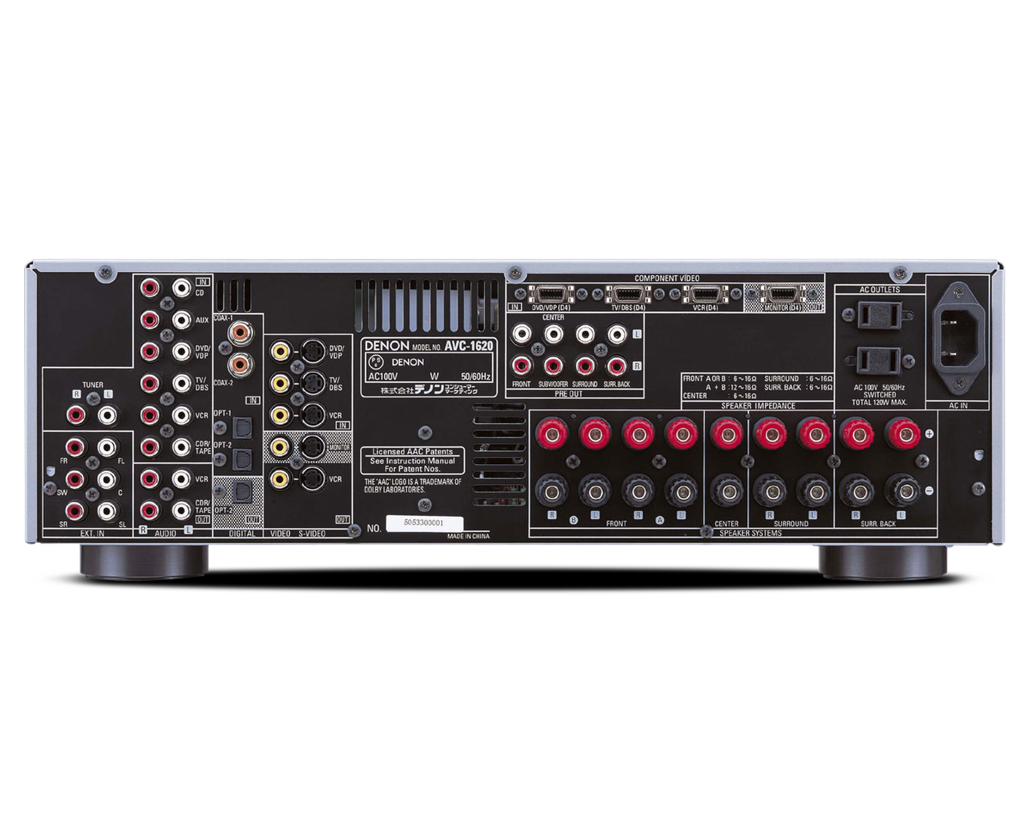 AVC-1620, , dynamic