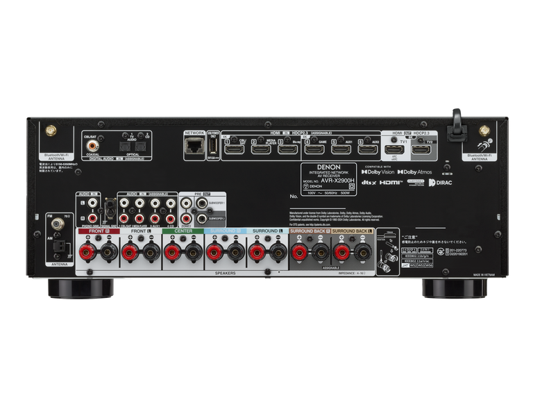 AVR-X2900H, ブラック, dynamic