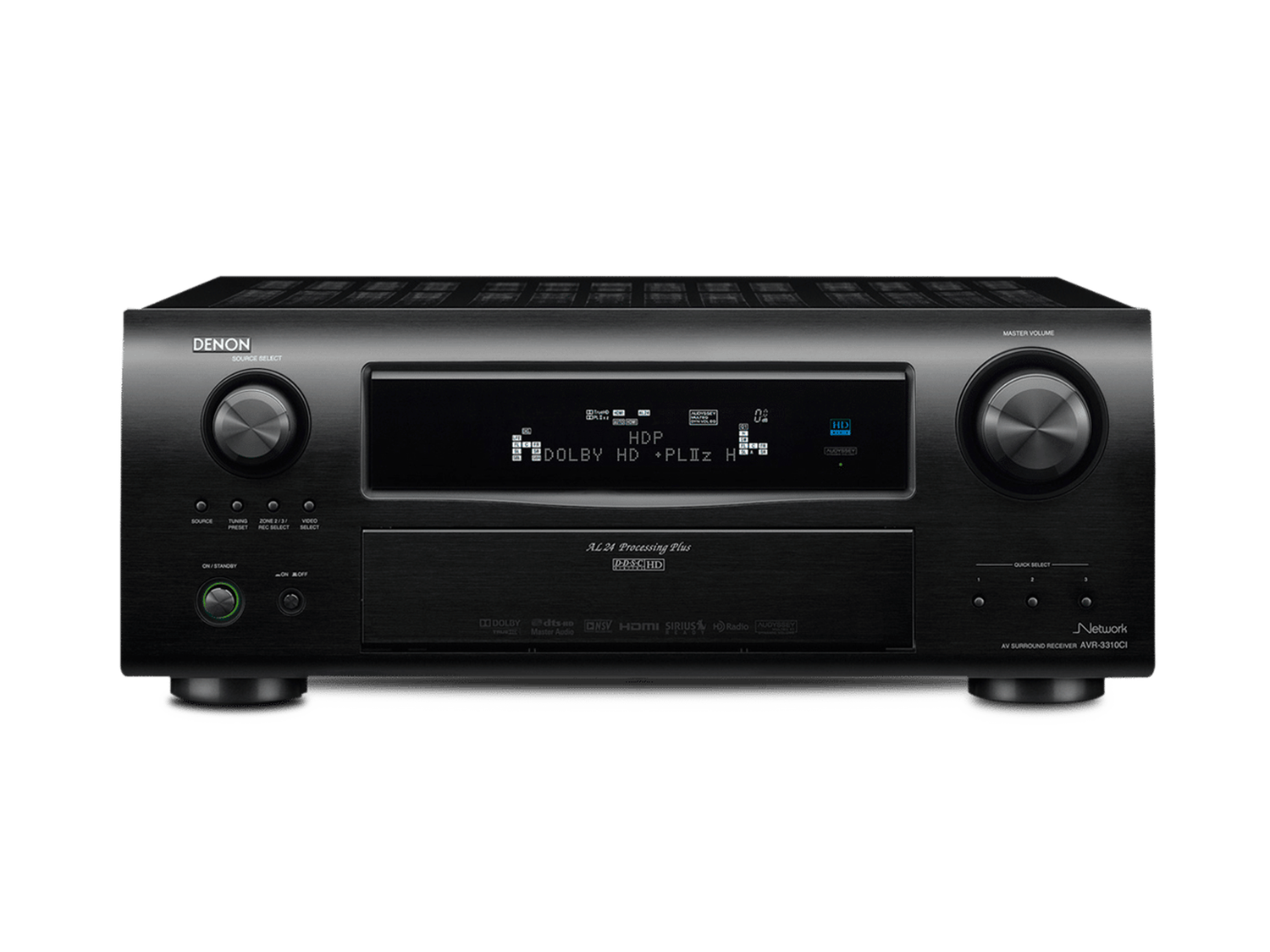 AVR-3310, Black, dynamic