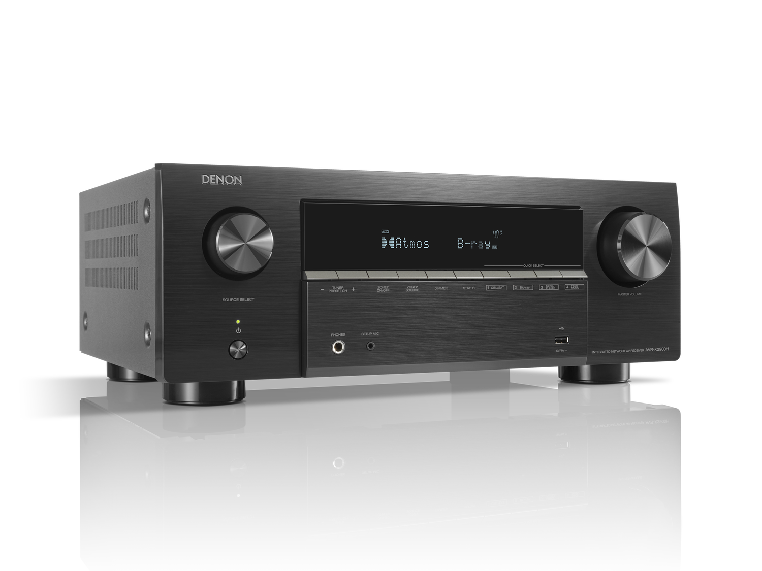 AVR-X2900H, Black, dynamic