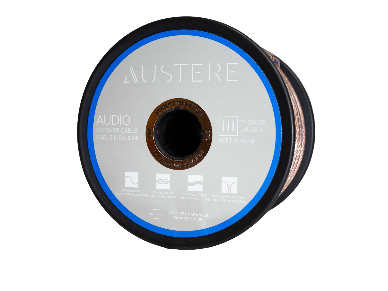 III Series 12-Gauge Speaker Cable 50ft, , dynamic