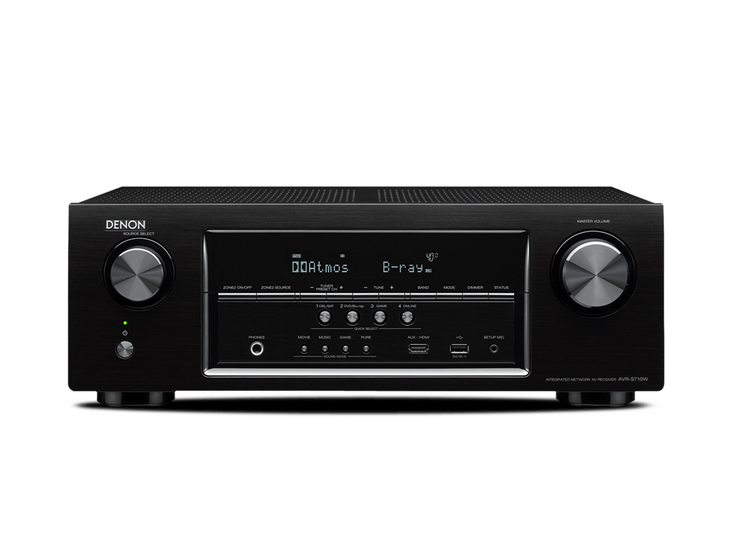 AVR-S710W, Black, dynamic
