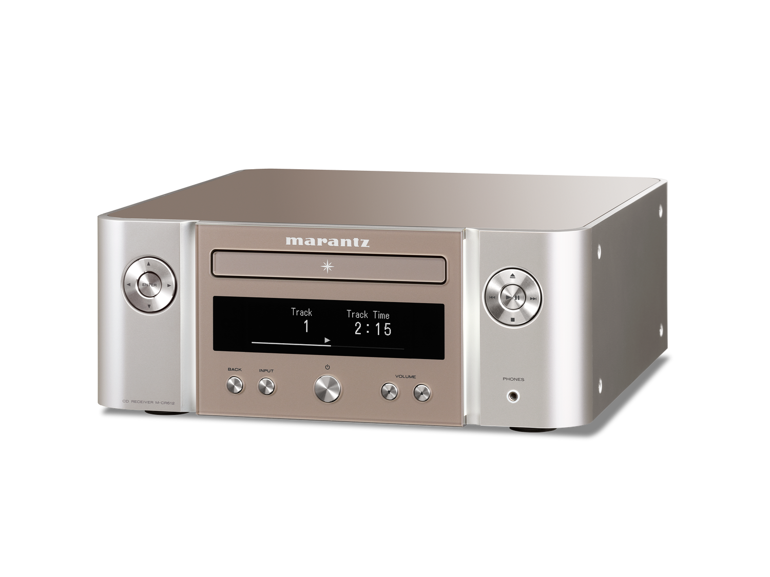 M-CR612 - Silver gold facing left view