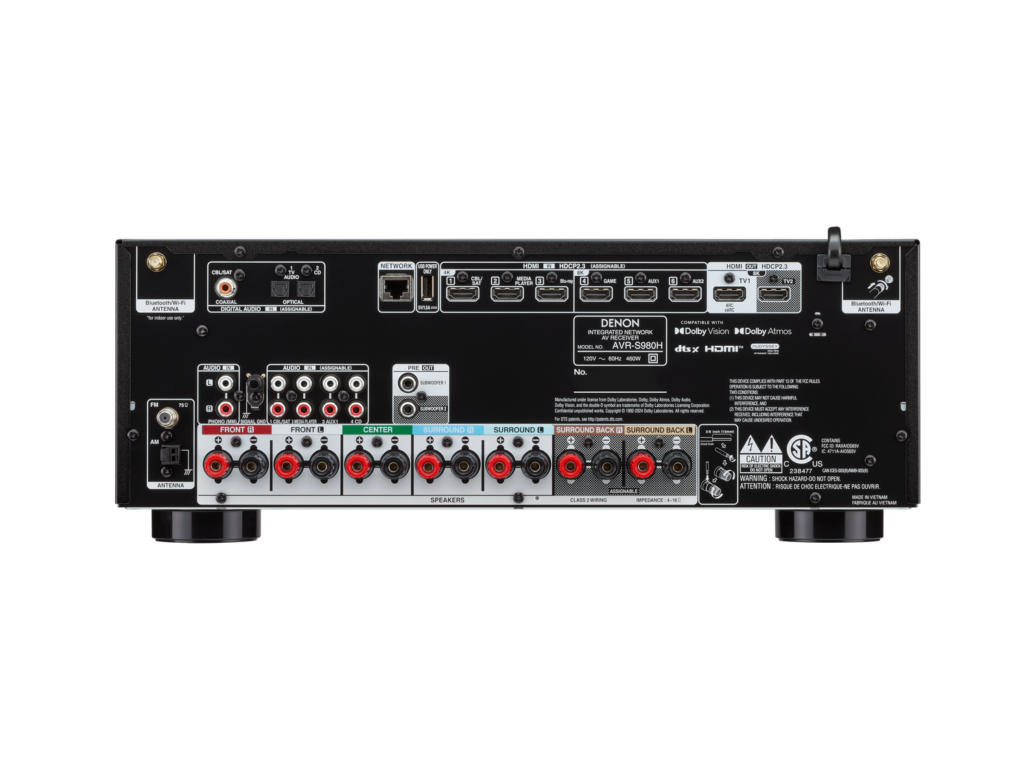 AVR-S980H, , dynamic