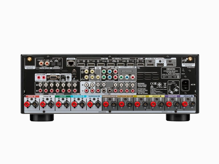 AVC-X4700H, Black, dynamic