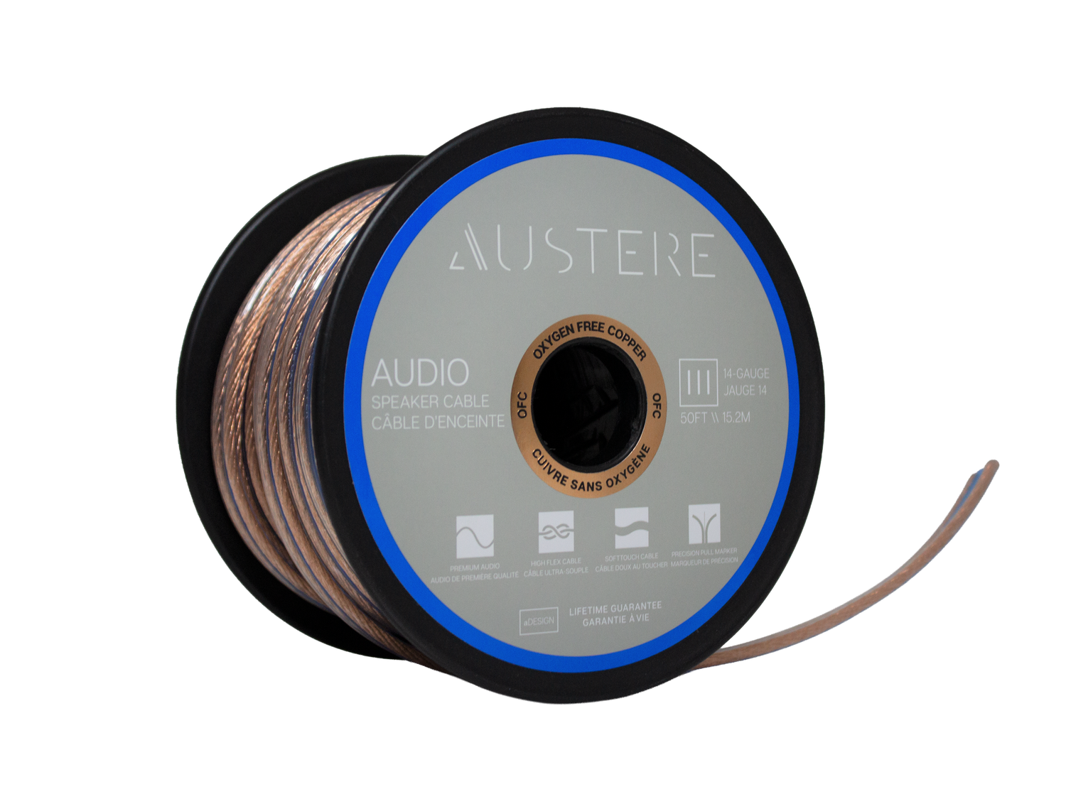 III Series 14-Gauge Speaker Cable 50ft, , dynamic