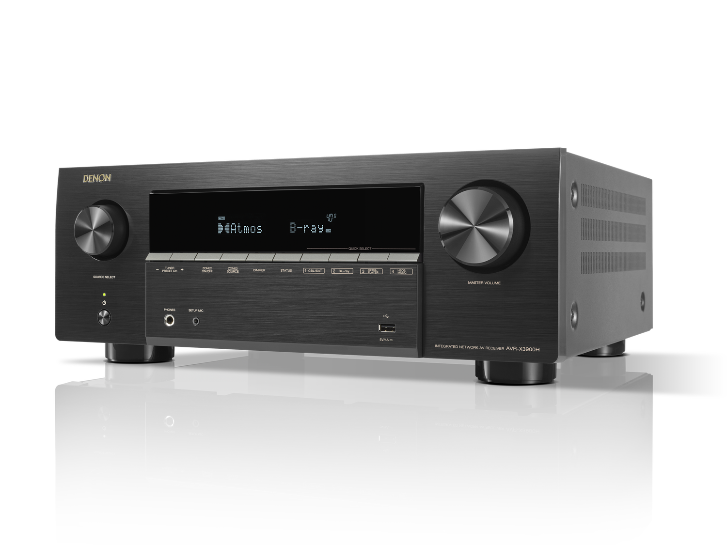 AVR-X3900H, ブラック, dynamic