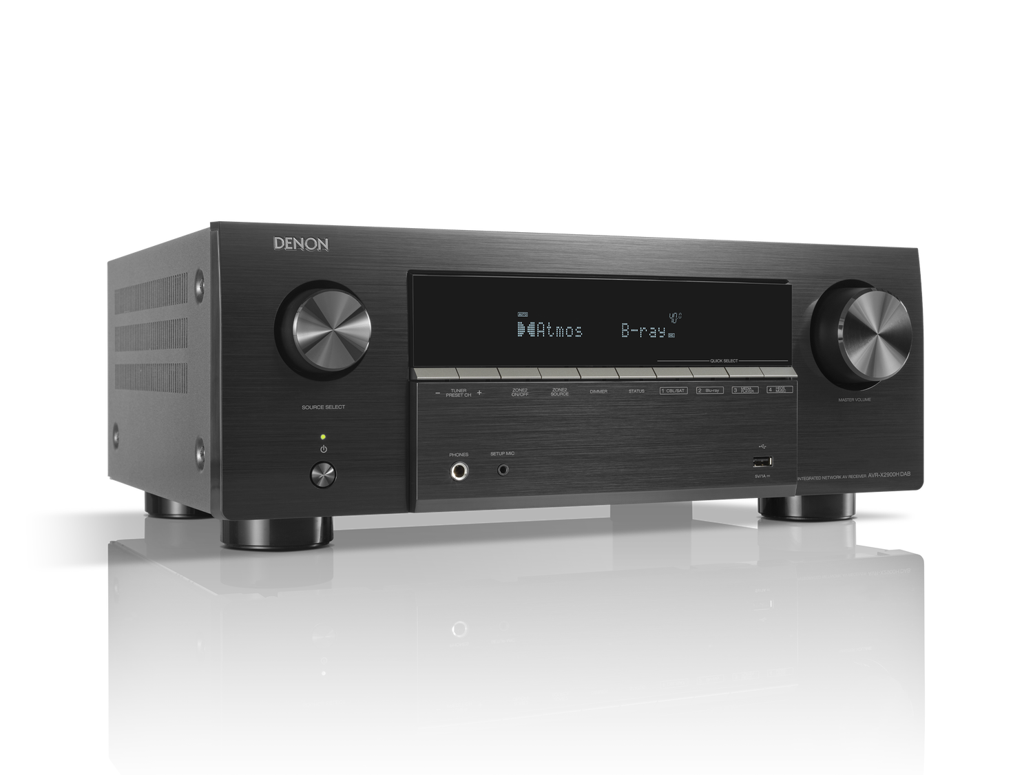 AVR-X2900H DAB, Black, dynamic