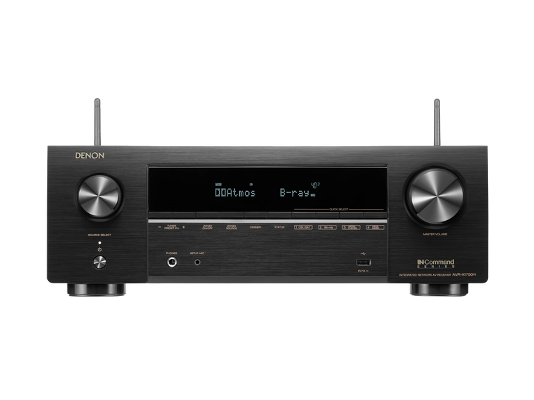 AVR-X1700H, Black, dynamic
