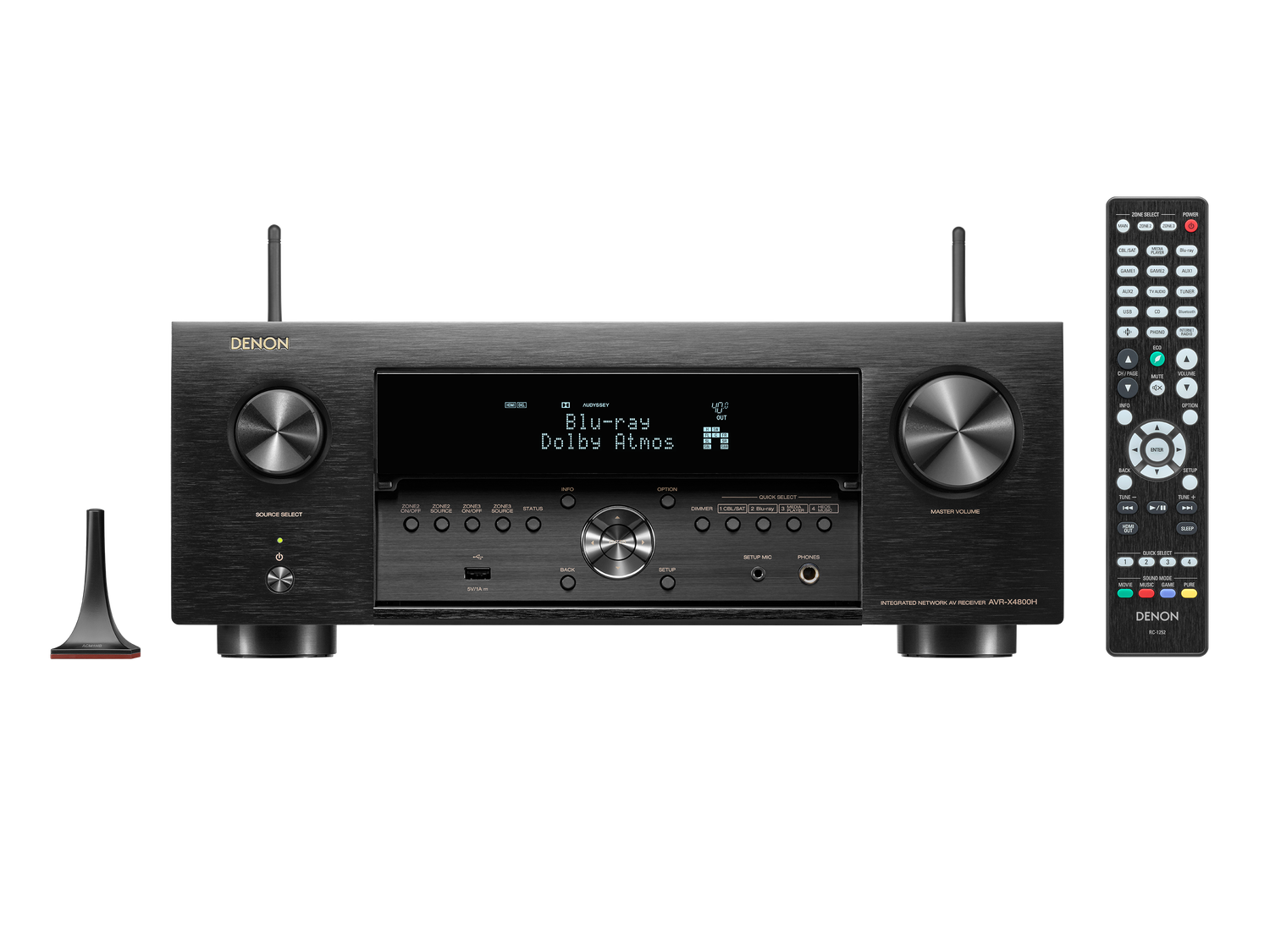 AVR-X4800H, ブラック, dynamic