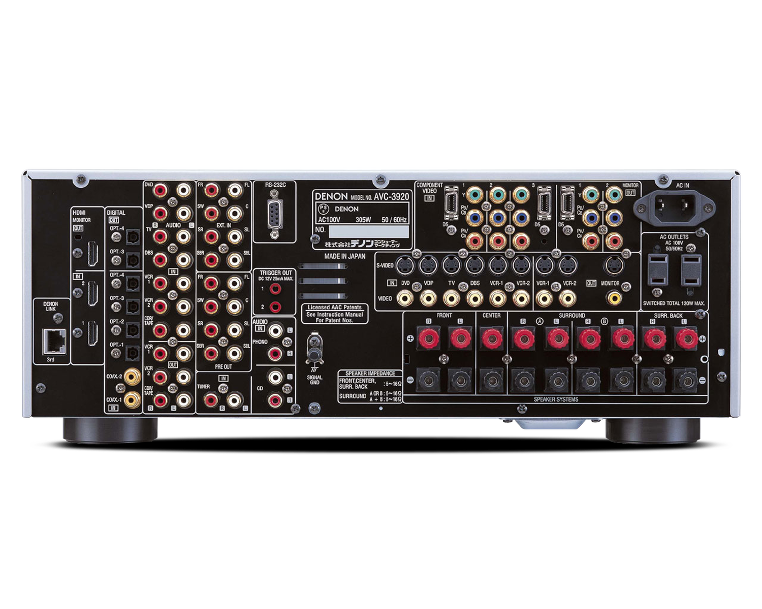 AVC-3920, , dynamic
