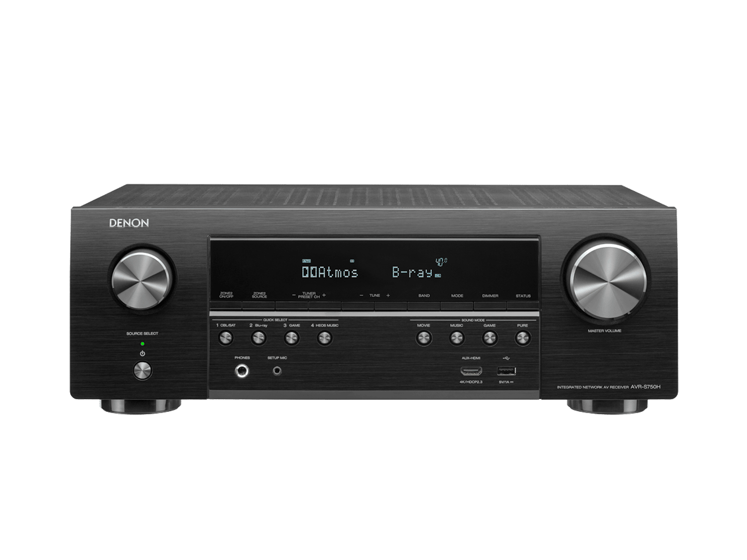 AVR-S750H, Black, dynamic