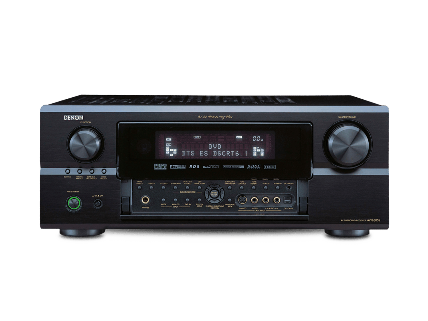 AVR-3805, Black, dynamic