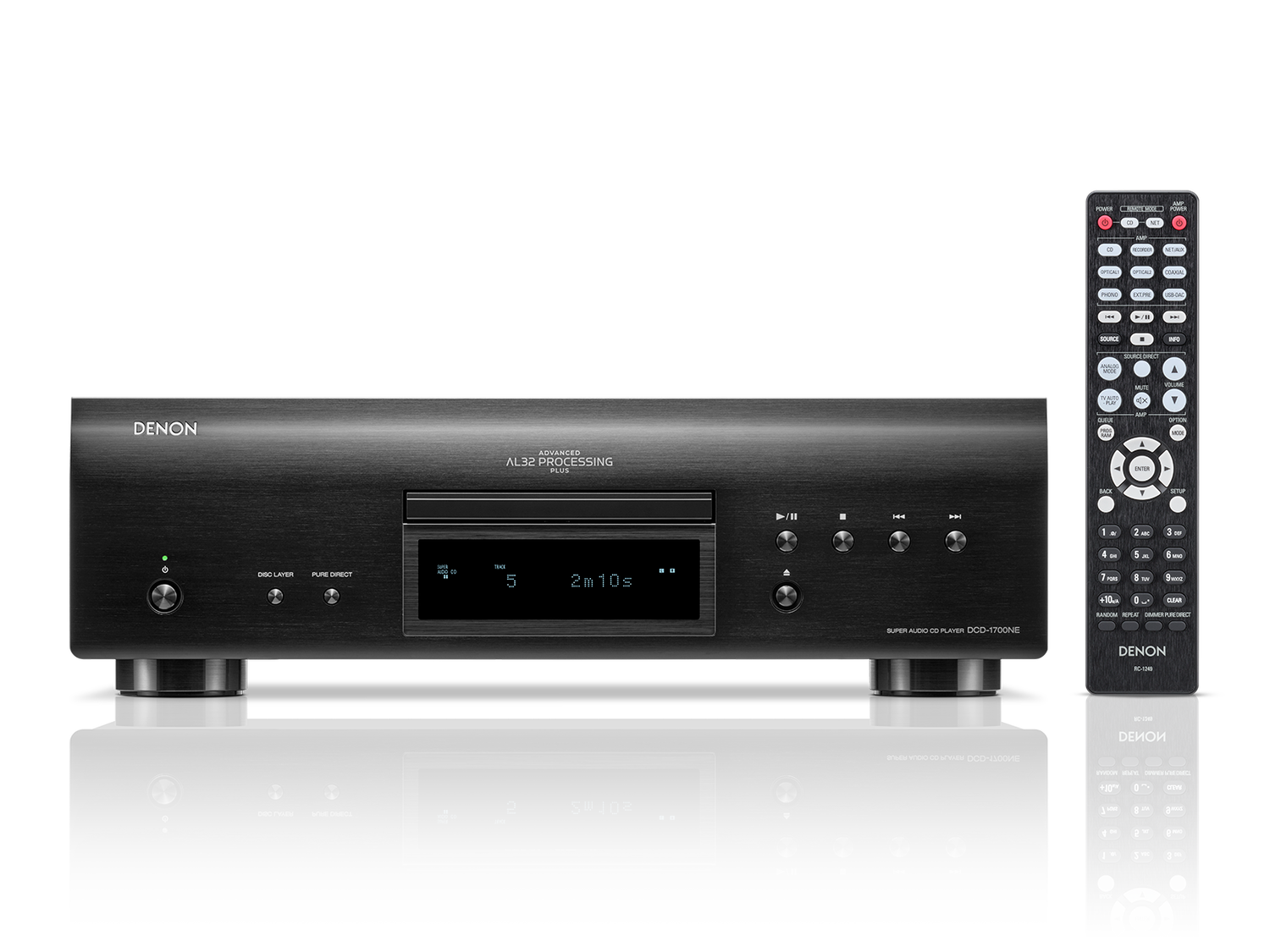 DCD-1700NE, Black, dynamic