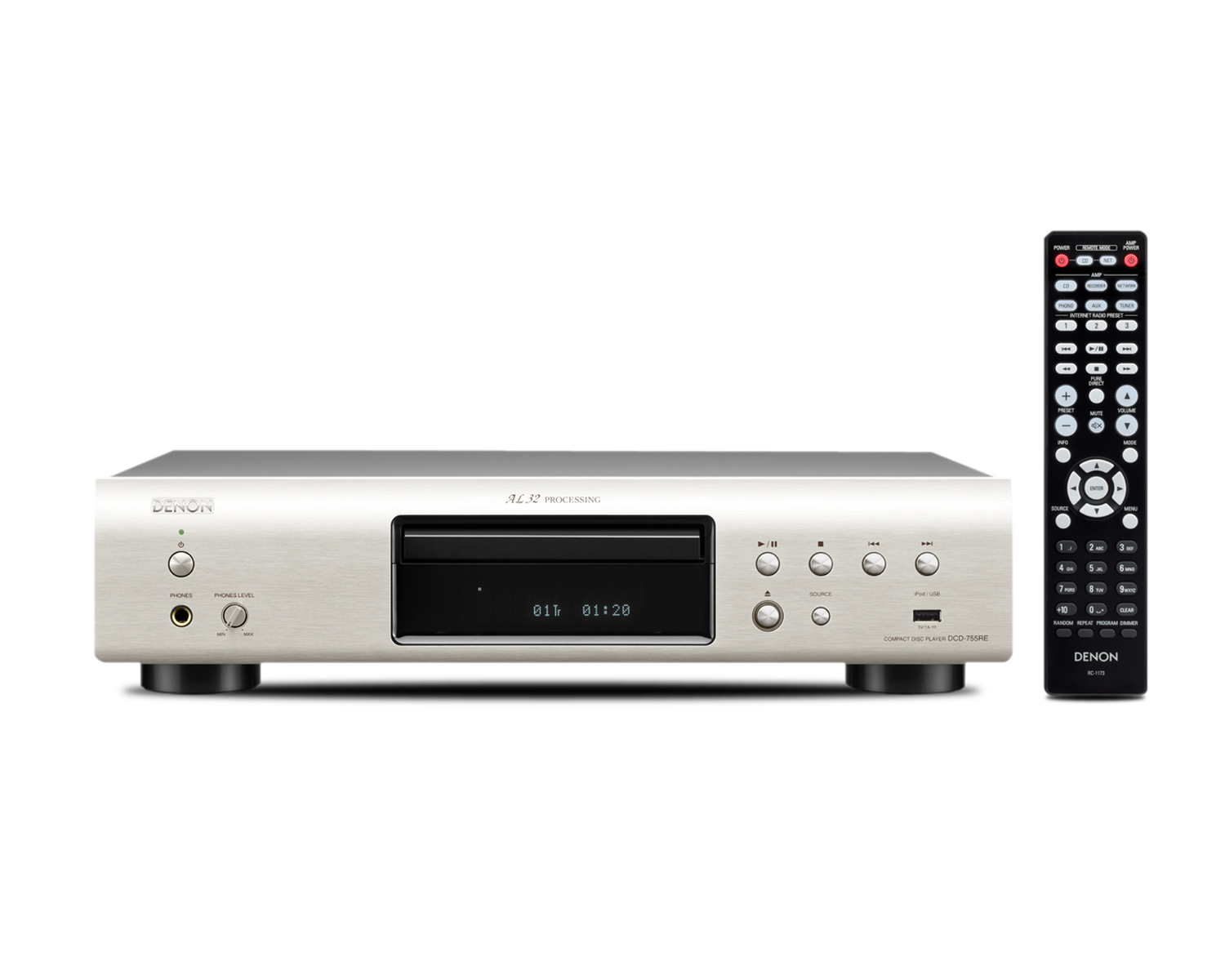 DCD-755RE, Silver, dynamic