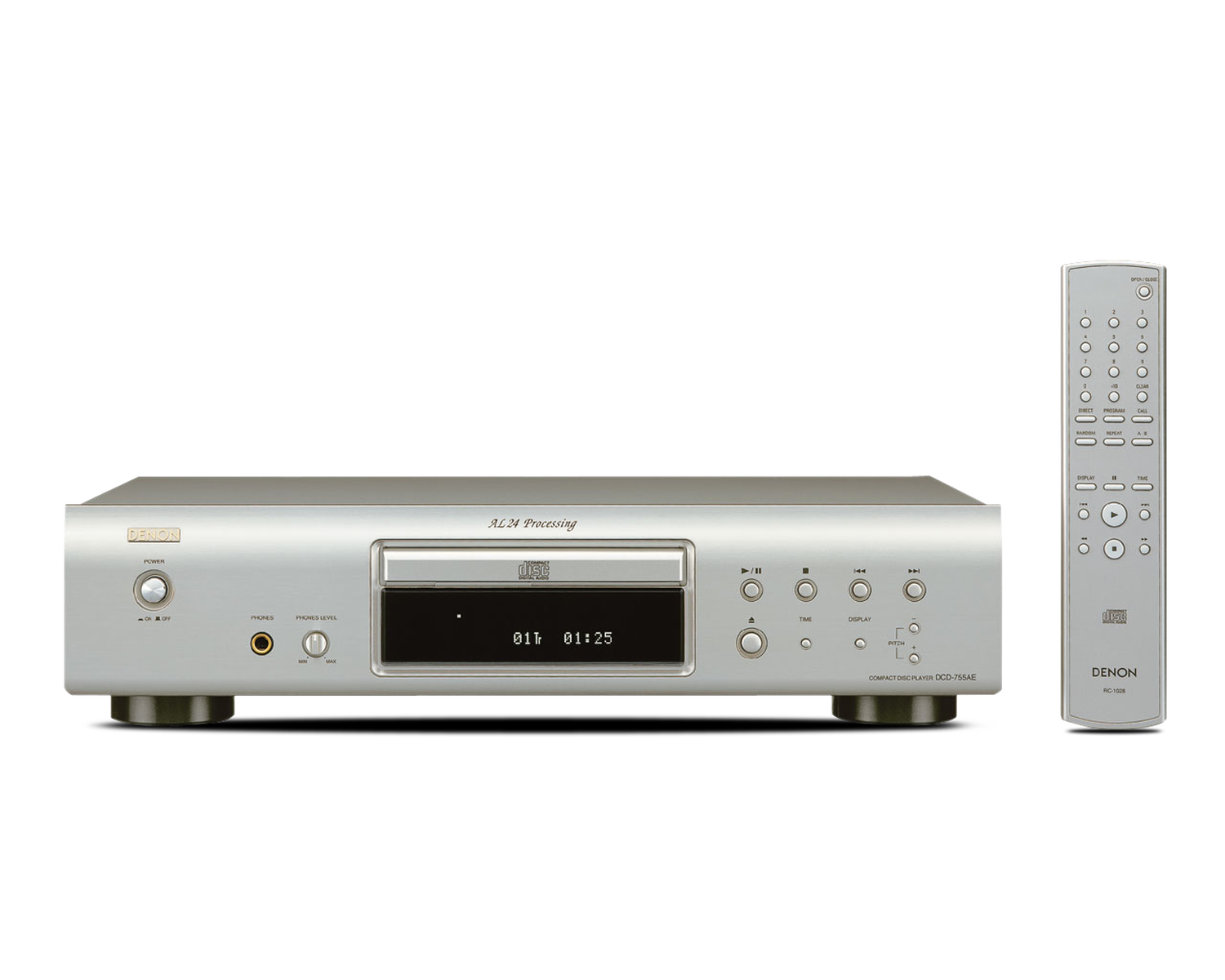 DCD-755AE, Silver, dynamic