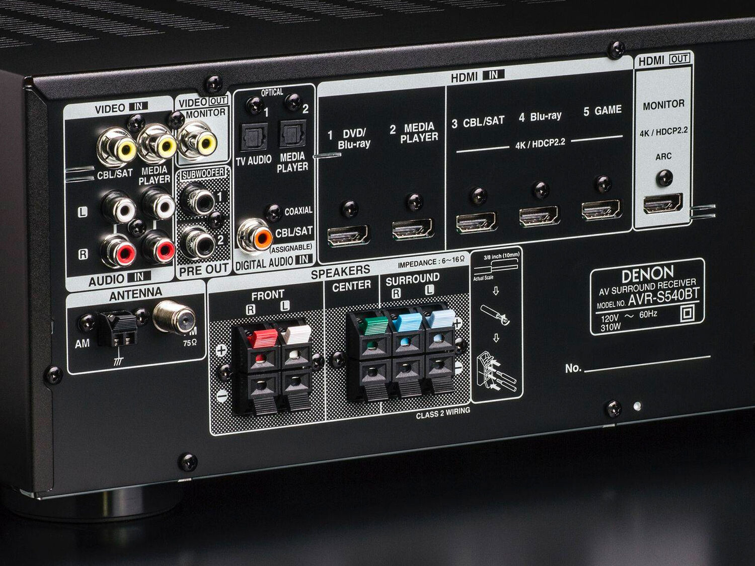 AVR-S540BT, , dynamic