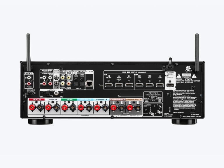AVR-S760H, Black, dynamic