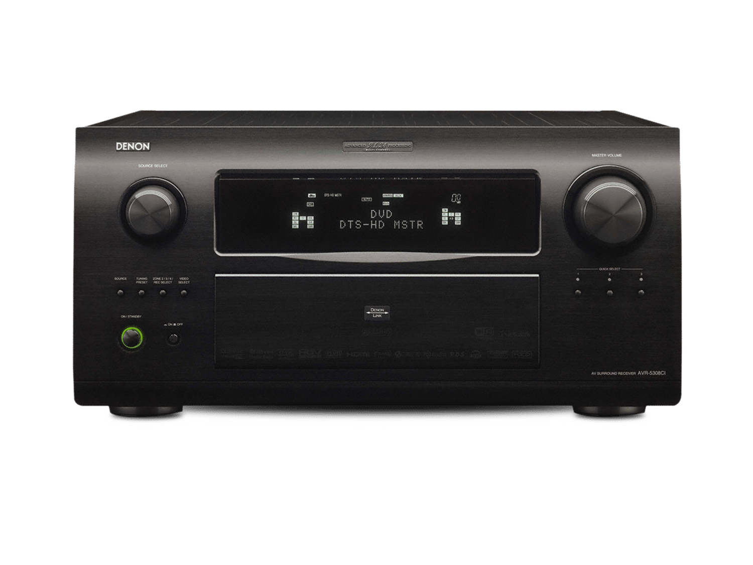 AVR-5308CI(A), Black, dynamic