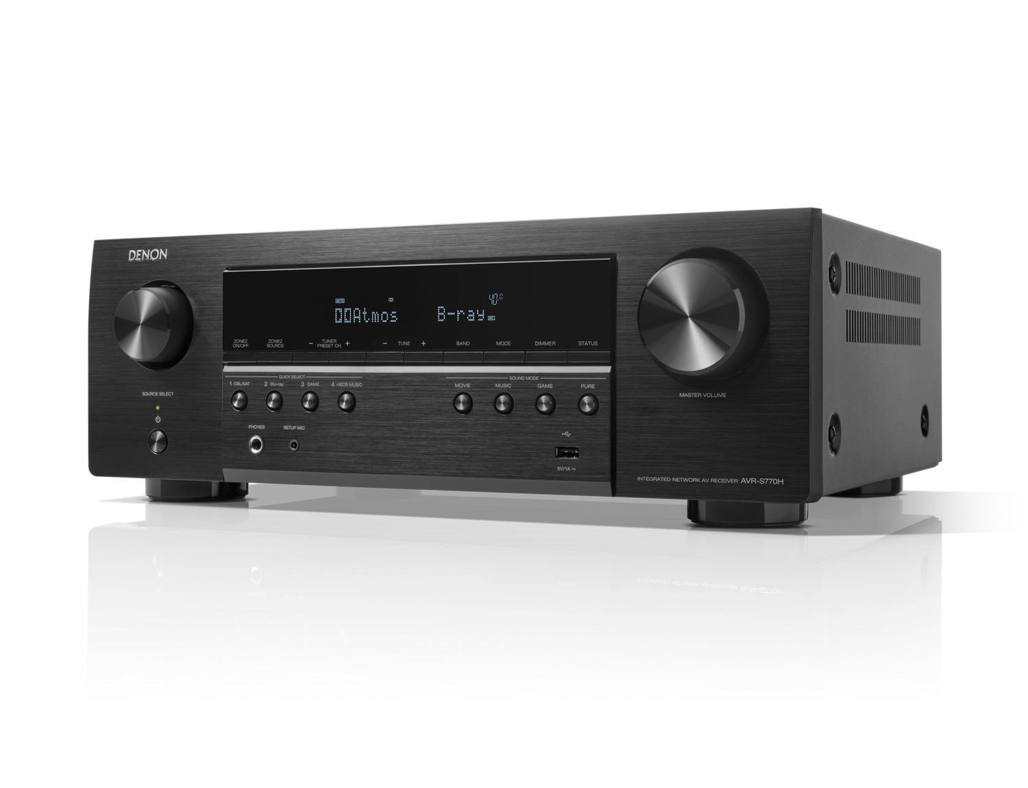 AVR-S770H, Black, dynamic