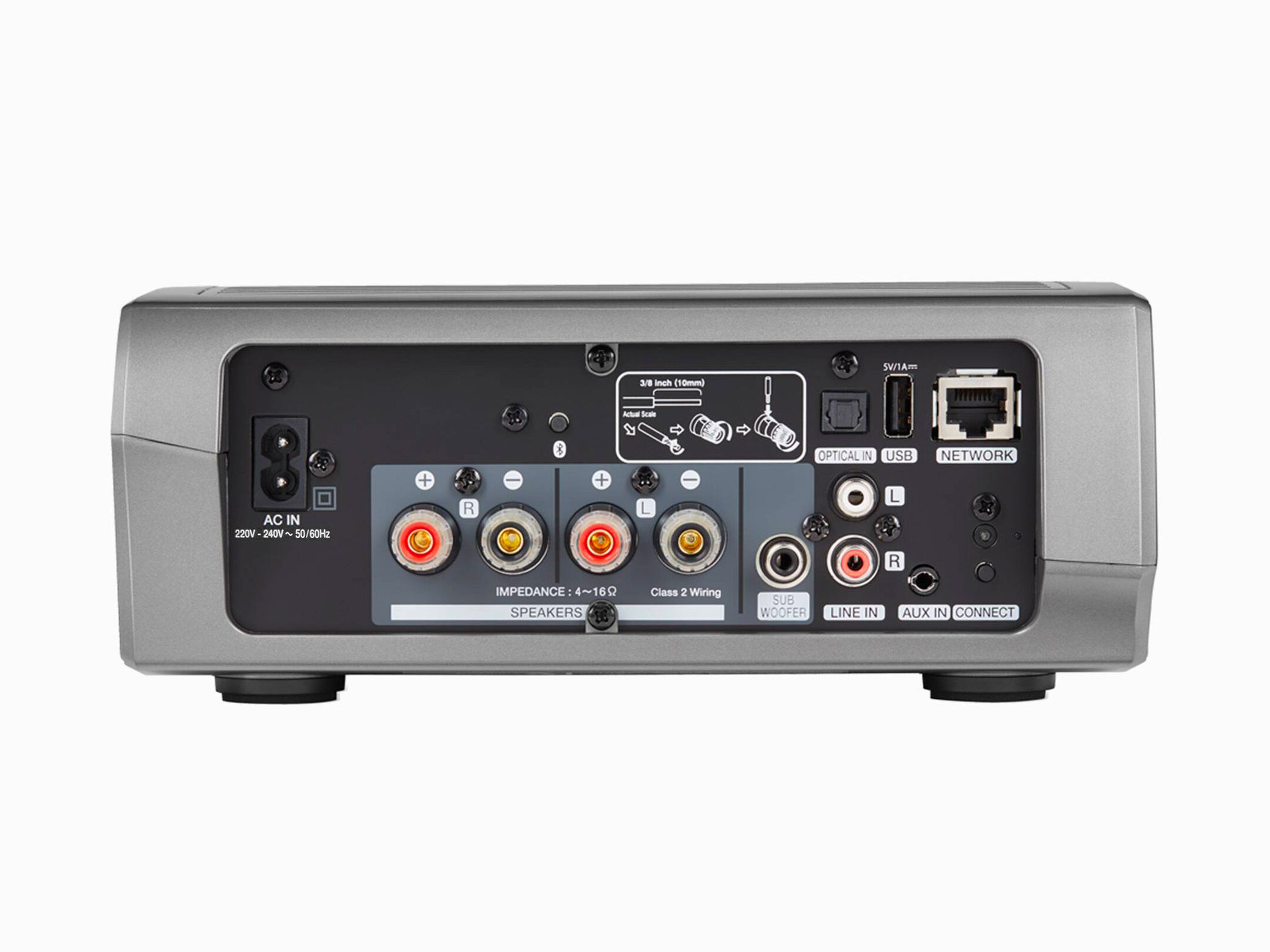 DENON  AMP（HEOS内蔵ワイヤレスストリーミングアンプ） HEOS Wireless Amplifier - 2 Ch. 100W Amplifier Powered by HEOS