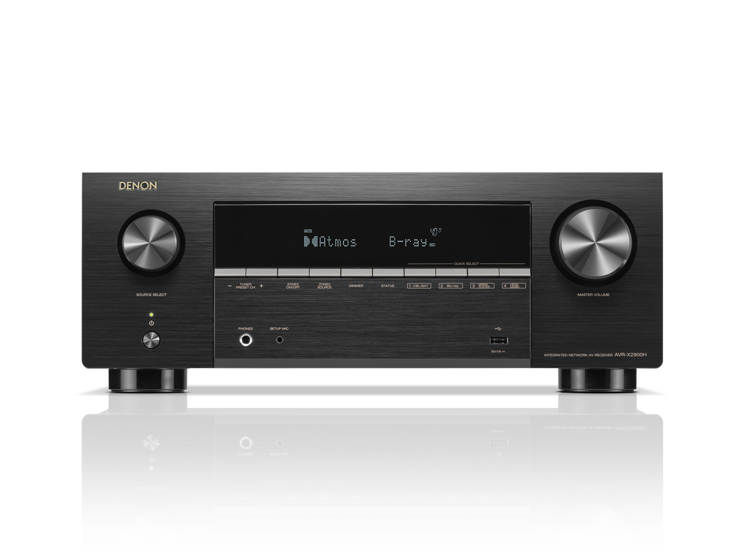 AVR-X2900H, ブラック, dynamic