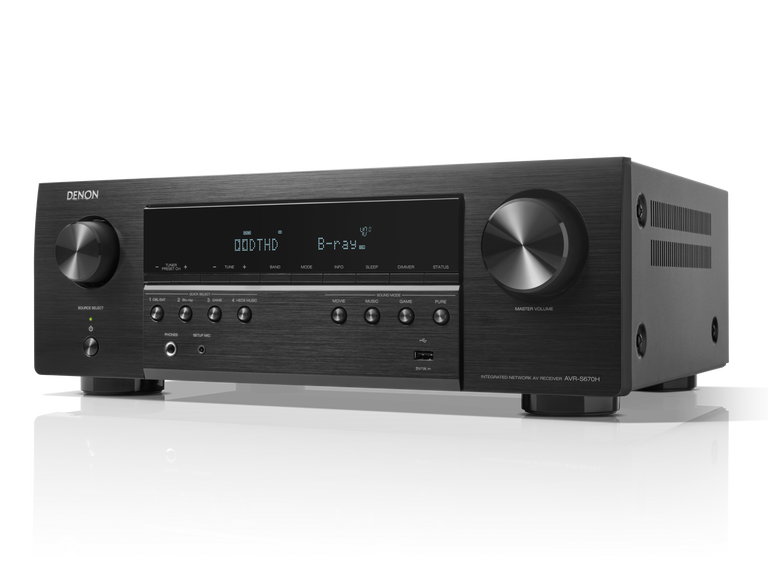 AVR-S670H, Zwart, dynamic