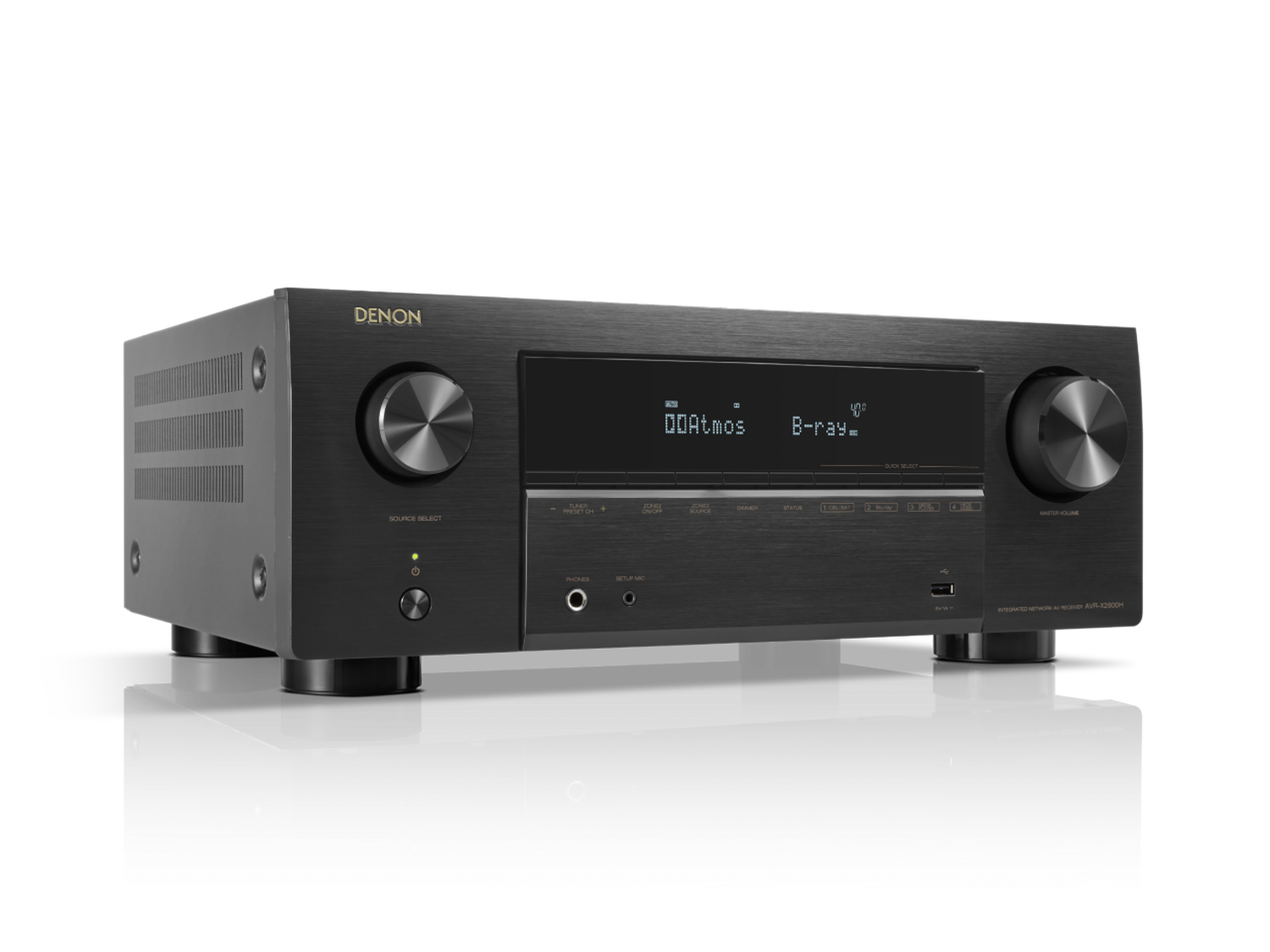 AVR-X2800H, Black, dynamic