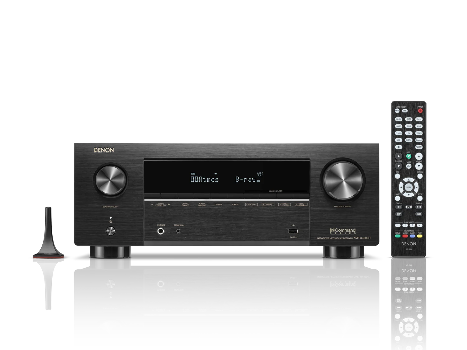 AVR-X3800H, Black, dynamic