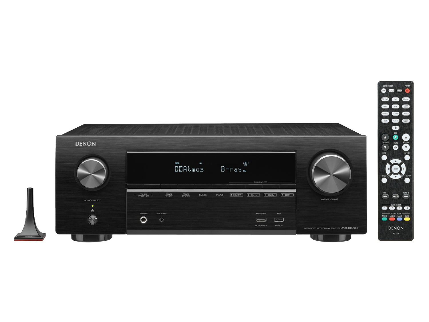 AVR-X1600H, 黑色, dynamic