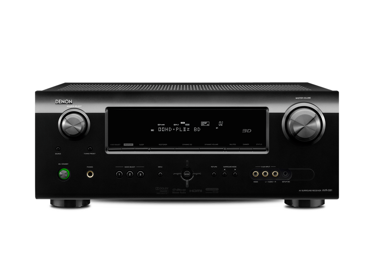 AVR-591, Black, dynamic