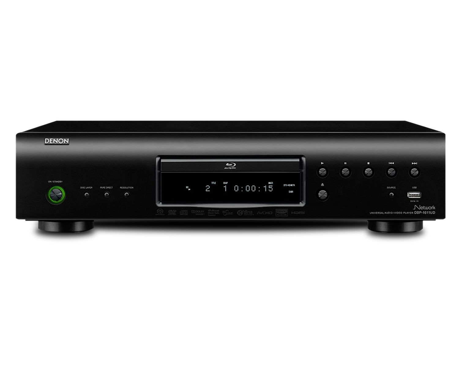 DENON ユニバーサルブルーレイディスクプレーヤー DBP-1611UDK DBP-1611UD - 3D Blu Ray SACD DVD Auio Player 32 Bit 192k Burr