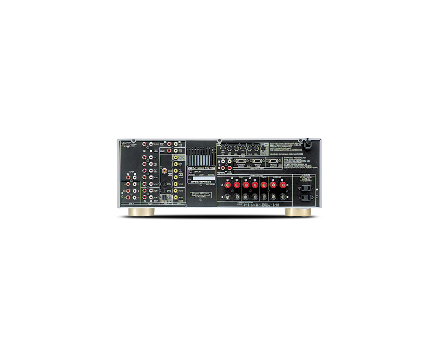 AVC-1850 - AVアンプ | Denon - 日本