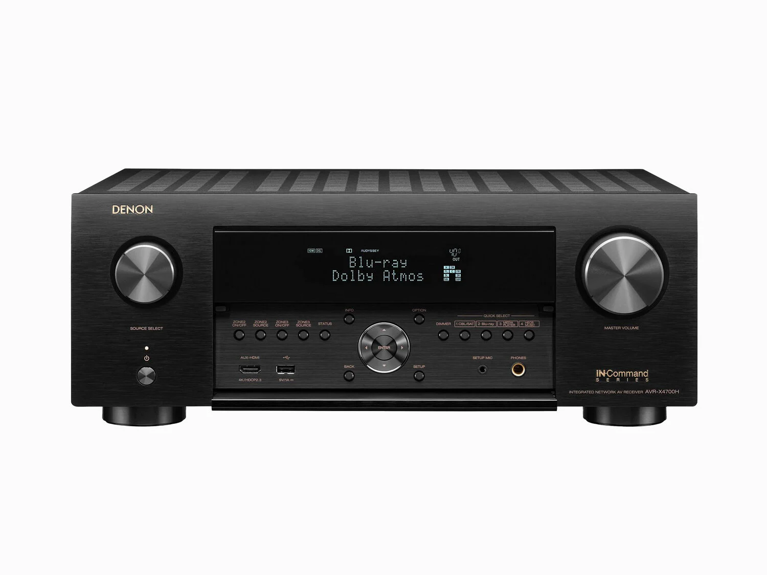 AVR-X4700H, Black, dynamic