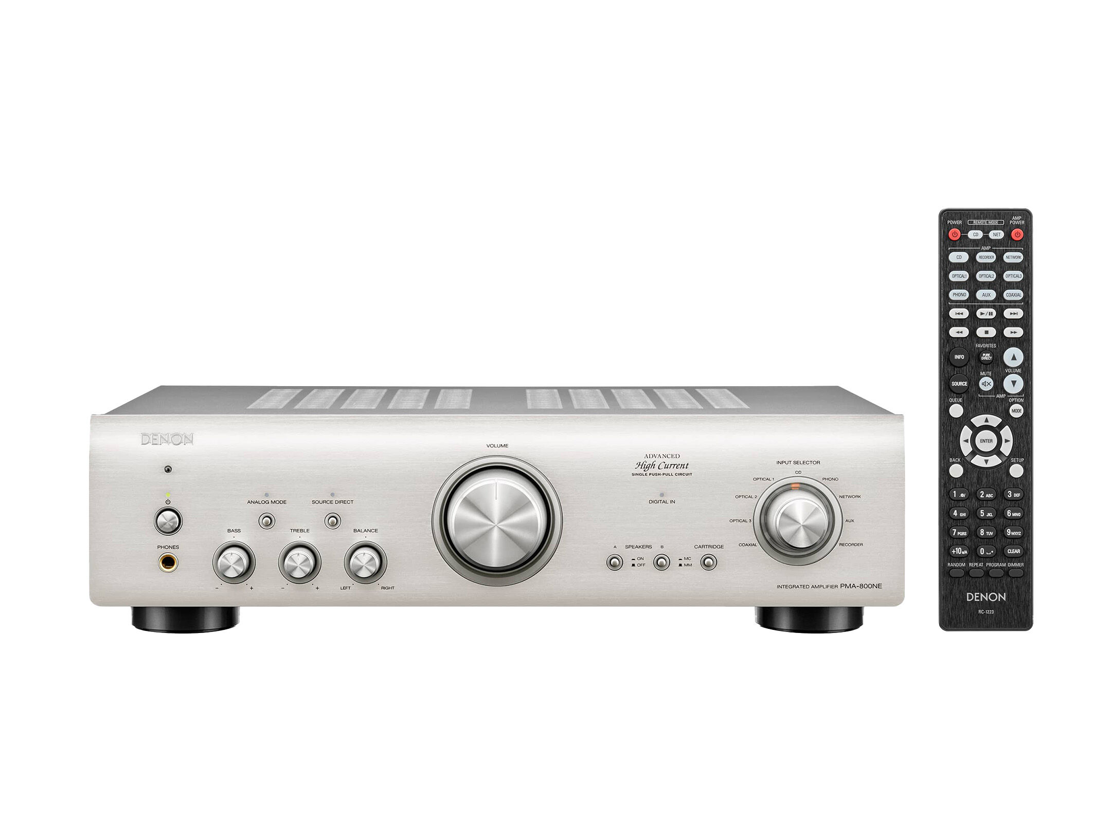 Denon Amplifier PMA-800NE - 2 Ch. 85W integrated Amplifier | Denon