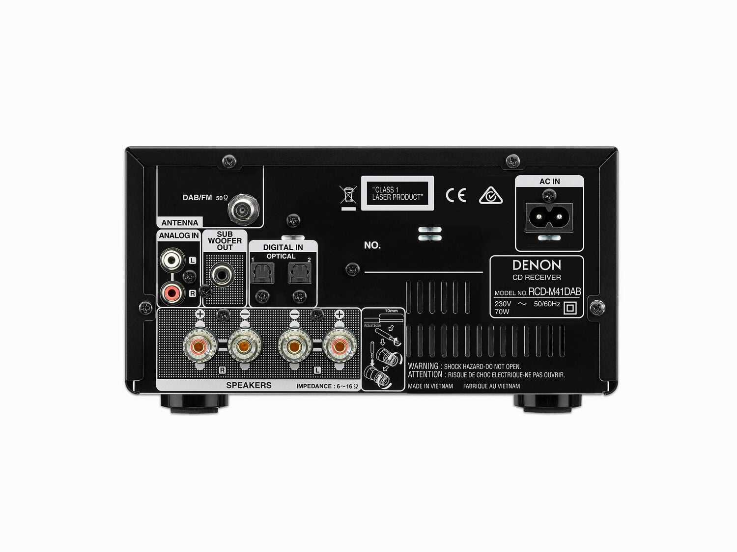 D-M41 DAB, Black-Black, dynamic