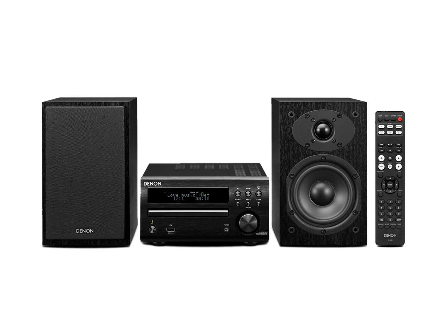 D-M40 DAB, Black, dynamic