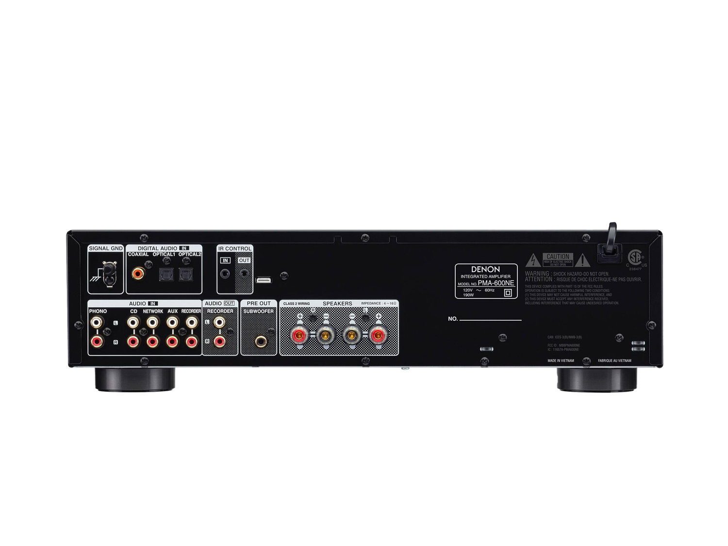 PMA-600NE, Black, dynamic