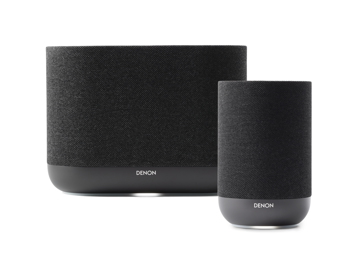 Denon Home 400 with Denon Home 200 Multi-room Bundle, Charcoal, dynamic