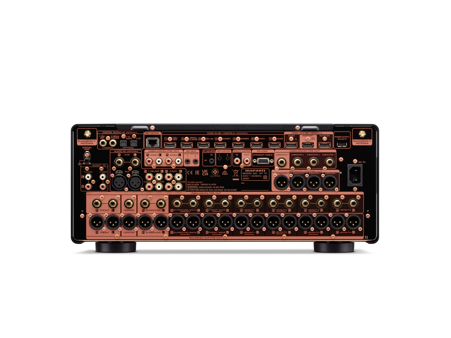 AV 10 - Black back view
