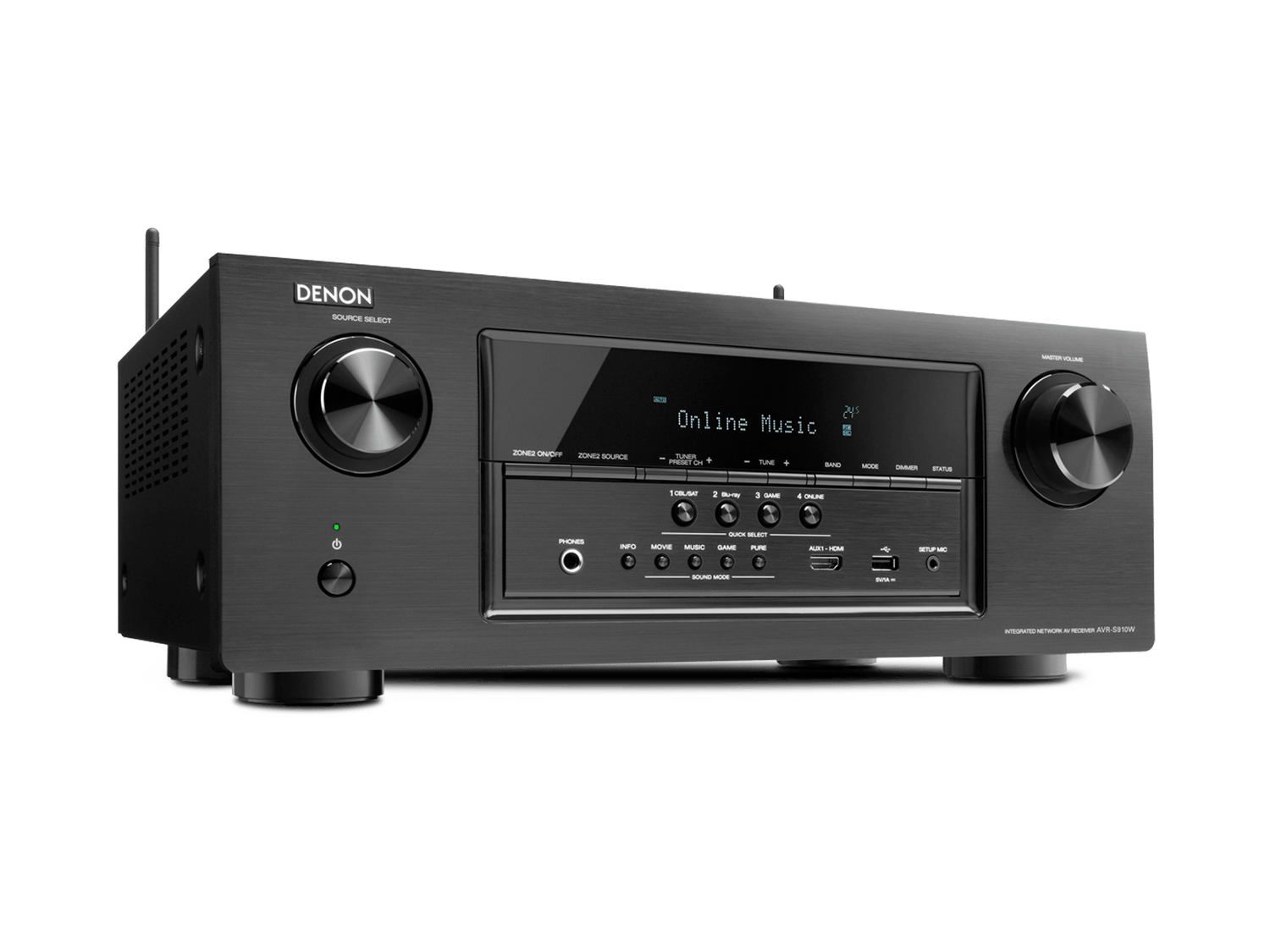 AVR-S910W - INTEGRATED NETWORK AV RECEIVER | Denon - United States