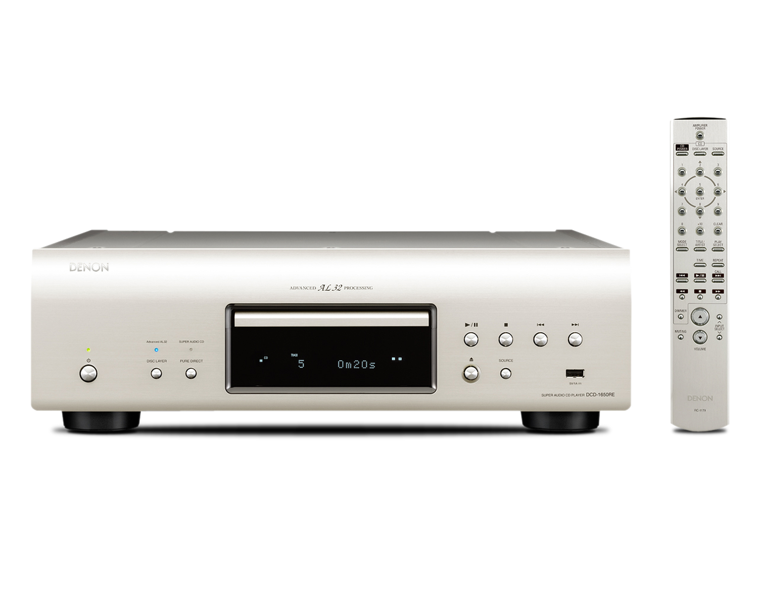 DCD-1650RE, Silver, dynamic