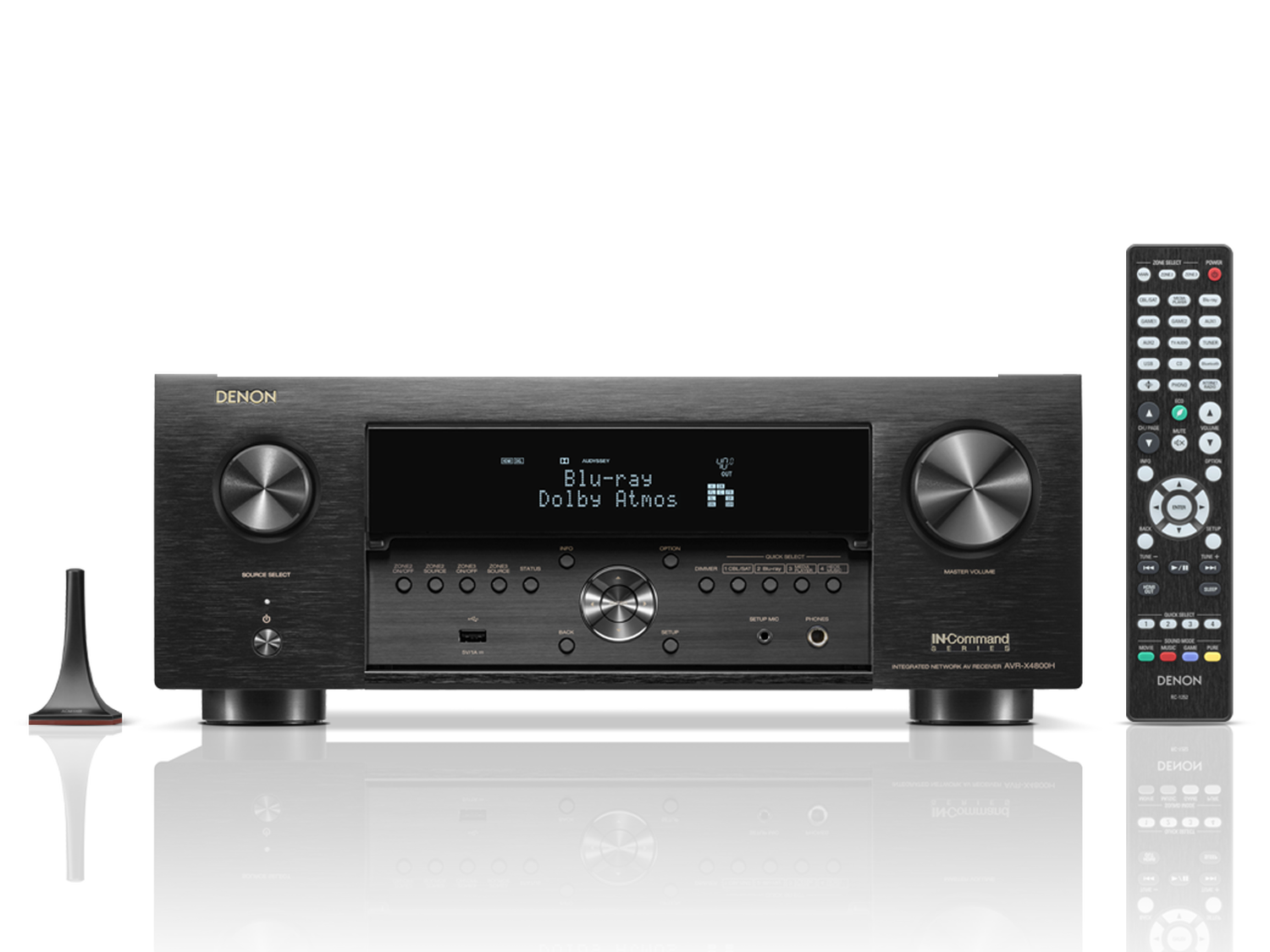 AVR-X4800H, Black, dynamic