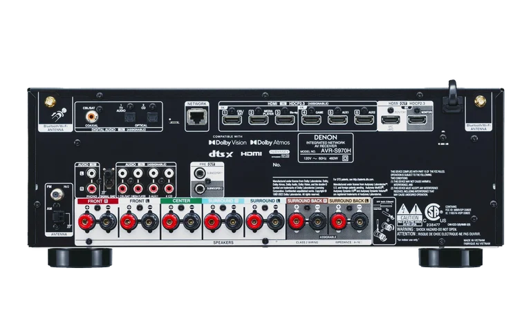 AVR-S970H, Black, dynamic