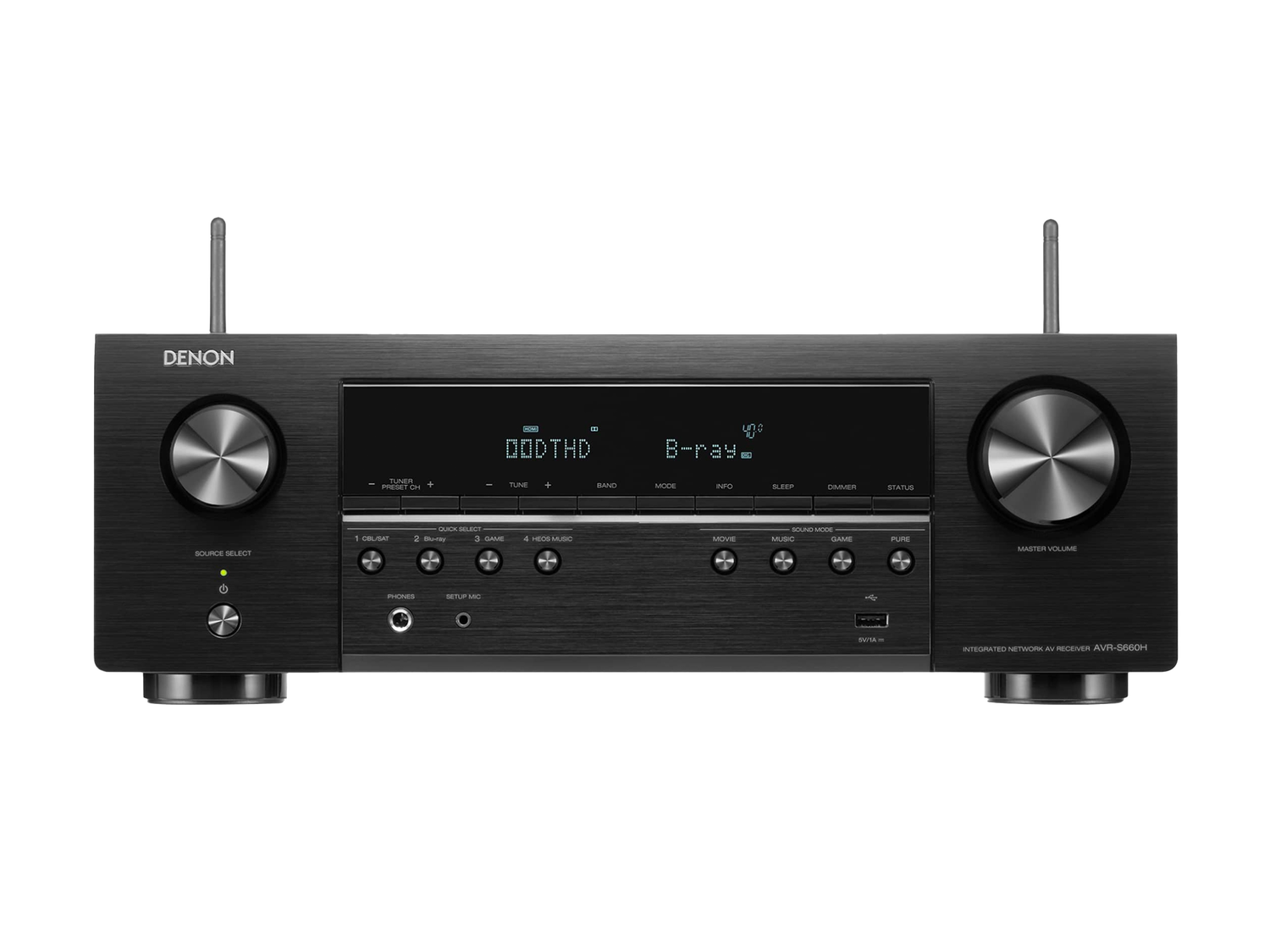AVR-S660H, 黑色, dynamic