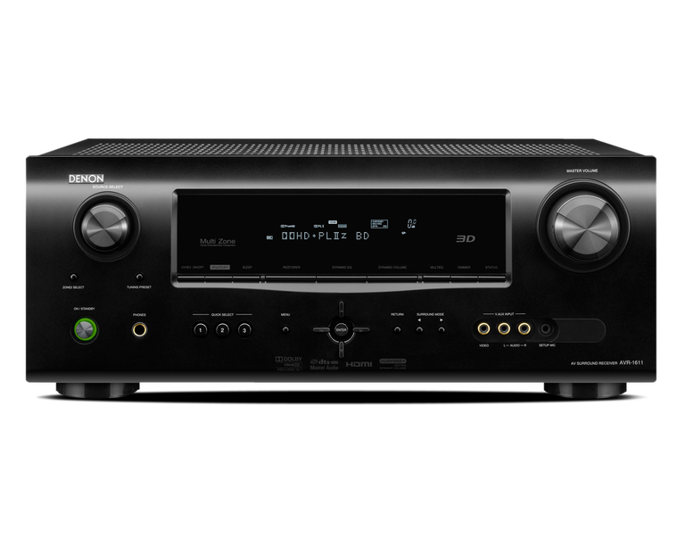 AVR-1611 - 5.1 Ch. 110W HD AV Receiveレシーバー | Denon - 日本