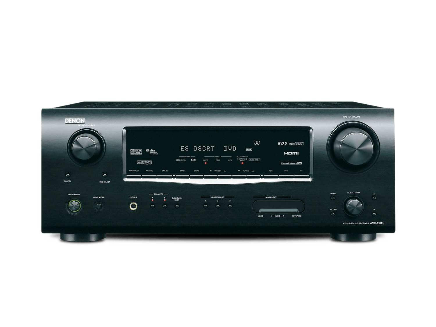 AVR-1908, Black, dynamic