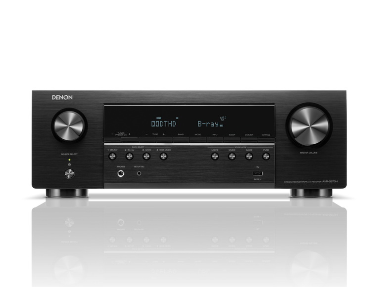 AVR-S670H, Zwart, dynamic