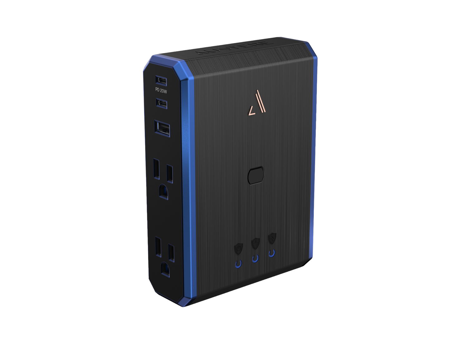 V Series Power 4-Outlet Surge Protector and Charger, , dynamic